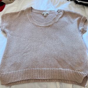 Banana Republic short sleeve crew neck sweater